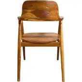 VAR barkruk - industrieel H100 - frame rusty bruin