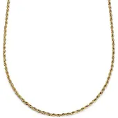 Lucleon Essentials | 4 mm Goudkleurige Ketting met Gedraaide Schakels