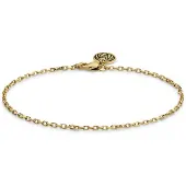 Lucleon Essentials | 2 mm Goudkleurige Armband met Kabelschakels