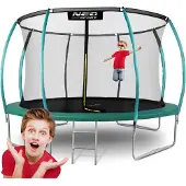 Neo-Sport Geprofileerde tuintrampoline 14ft/435cm met binnennet