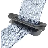 Hansgrohe RainDrain Match - Douchegoot met rvs rooster 900, in hoogte verstelbaar frame, chroom 56040000