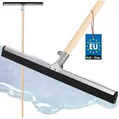 KOTARBAU Vloertrekker, 45 cm, Houten Steel, 150 cm, Schuimrubber trekker, Voor Binnen En Buiten, Garage Douche Badkamer, Waterschuiver, Schuimrubberen wisser, met Rubberen Lip