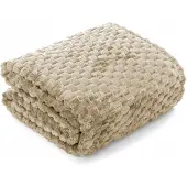 Ala Luxe Microvezel Plaid 200x220cm - Zacht & Stijlvol met 3D Patroon
