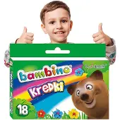 Bambino Kleurpotloden 18 Stuks - Origineel, School & Knutselen