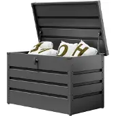 PRIMEYARD 102 x 61 cm Opbergbox, antraciet