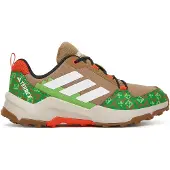 Adidas Lage schoen 'Minecraft AX4R' lichtbruin / groen / kreeft / wit