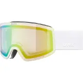Uvex Skibril Unisex Provoqe V White Matt/Green Clear