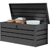 PRIMEYARD 137 x 61 cm Opbergbox, antraciet
