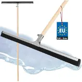 KOTARBAU Vloertrekker, 55 cm, Houten Steel, 150 cm, Schuimrubber trekker, Voor Binnen En Buiten, Garage Douche Badkamer, Waterschuiver, Schuimrubberen wisser, met Rubberen Lip
