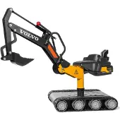Rolly Toys 513222 RollyDigger Volvo Graafmachine Zwart/Geel