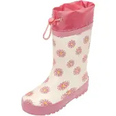 Playshoes - Regenlaarzen - Bloemetjes - Roze - Maat 33