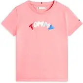 Tommy Hilfiger Shirt lichtblauw / rosa / rood / wit