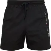Tommy Hilfiger Underwear Zwemshorts zwart / wit