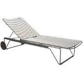 Houe Ligbed Click Adjustable Chaise Longue Muted White