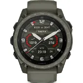 Garmin Tactix 8, 51 mm, AMOLED-display, Cerakote-coating in olijfgroen, met siliconen band in olijfgroen
