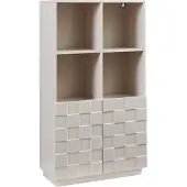 En.casa Commode Bopibobro 118x64x30 cm beige []