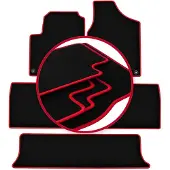 Carlux -RED automatten voor: Seat Alhambra I minivan (1995-2010)