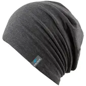 Chillouts beanie muts Acapulco in donker grijs