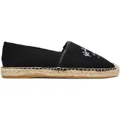 Karl Lagerfeld Espadrilles 'KAMINI' zwart / wit