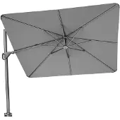 Platinum Zweefparasol Nexus T2 Premium Anthracite Manhattan (300 x 300 cm)