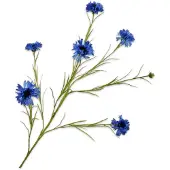 Silk-ka - Kunstbloem - blauw - H92 cm
