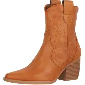 Salinyang Cowboylaarzen camel