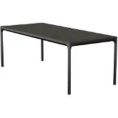 Houe Tuintafel Four Ceramic Table Graphite Dark Grey 210 x 90 cm