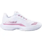 Babolat Tennisschoen Women Jet Tere 2 Clay White/Silver/Sky Blue-Schoenmaat 38