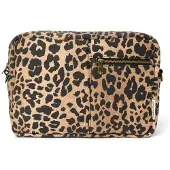 Studio Noos kinderwagen organizer Leopard Stroller bruin Toilettas Dames Katoen