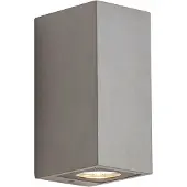 QAZQA Moderne buiten wandlamp grijs 2-lichts IP44 - Pompei