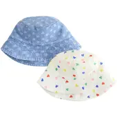 Next Hoed blauw denim / geel / rood / wit