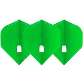 L-Style Champagne Flight L1 Standard Solid Lime Green - Dart Flights