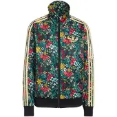Adidas Sweatvest 'Firebird' lichtgeel / groen / rood / zwart