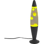QAZQA Lavalamp helder met gele wax incl. LED - Molten Lava