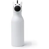 Roly Thermosfles met dop met zebrakop, RVS dubbelwandig, 450ml en antidrup