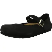 Birkenstock Ballerina met riempjes 'Mantova LEVE' zwart