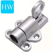 Hw Raamsluiting - zilver/grijs - klein (per 2 stuks)