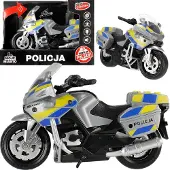Euro Trade Serie - Politie Motor - Geluid en Licht - Pull-back Functie