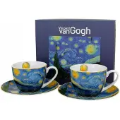 Van Gogh Sterrennacht Mokken Set (2x250ml) - Porselein