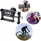 GUB Stevige Metalen Telefoonhouder voor Fiets, Scooter, E-scooter