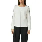 s.Oliver Black Label Sweatshirt ecru / zwart