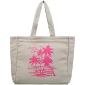 Roxy - Drink the Wave Tote Bag - Schoudertas grijs