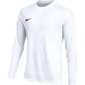 Nike Dri-FIT Park VIII Voetbalshirt Lange Mouwen Wit Zwart