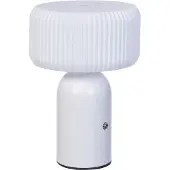Luxform Tafellamp Nazare wit USB oplaadbaar