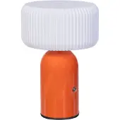 Luxform Tafellamp Nazare oranje USB oplaadbaar