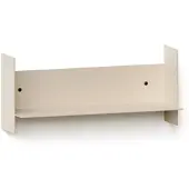 TIPTOE Pli Stalen Wandplank Cream White | 45 cm