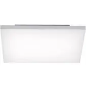 Q-SMART-HOME Slimme plafondlamp Q-Frameless, dimbaar, wit / opaal, Woon-/ Eetkamer, Kunststof, Modern, Slimme plafondlamp