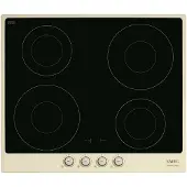 Smeg Cortina SI764POM - Ingebouwd Inductiekookplaat - 4 zones - Crème 60 cm