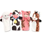 Melissa & Doug Hand Puppets Farm Friend Hand Puppet Veelkleurig Kinderen