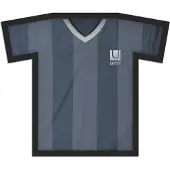 Umbra T-Frame schilderij lijst/frame voor sport shirts - 62x72x3cm - zwart 1013430-040